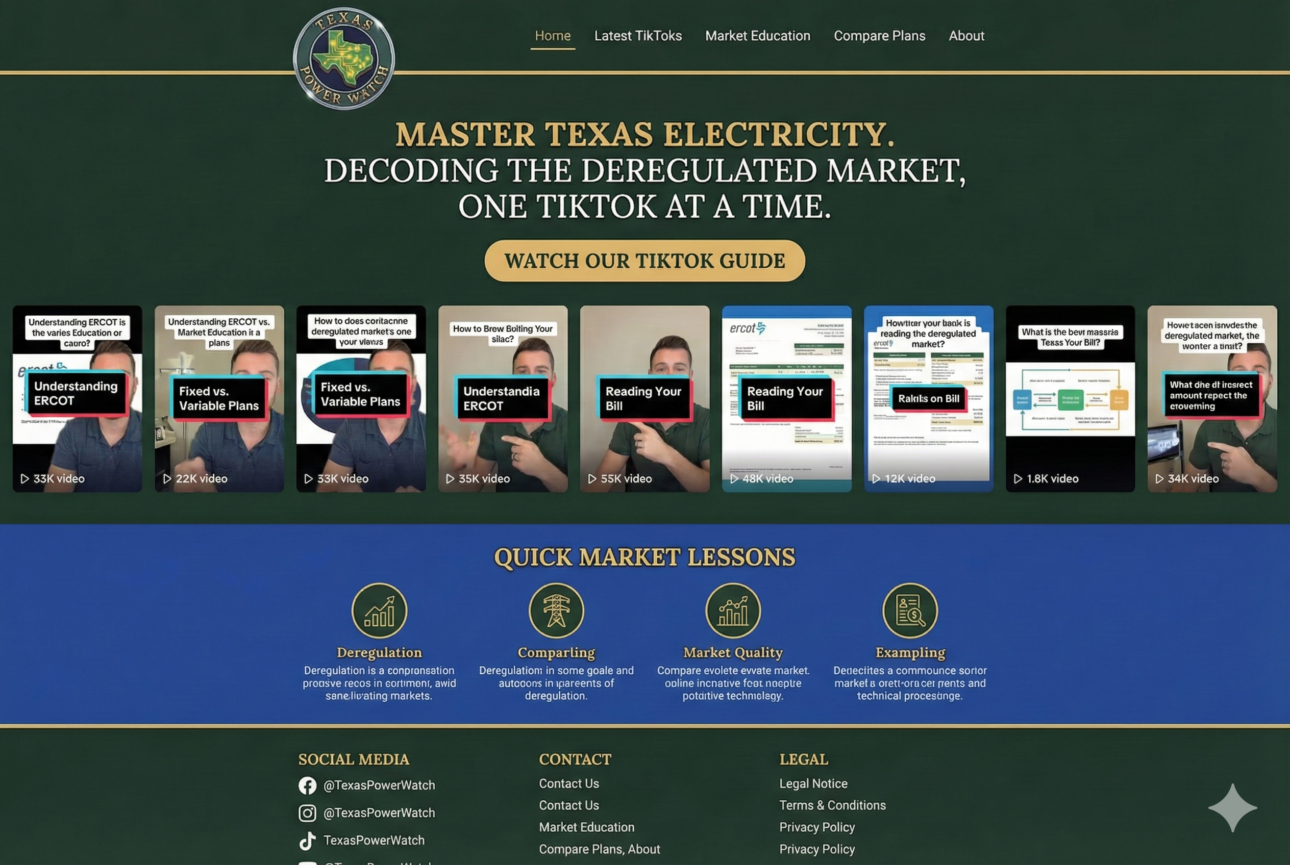 Texas Power Watch Website